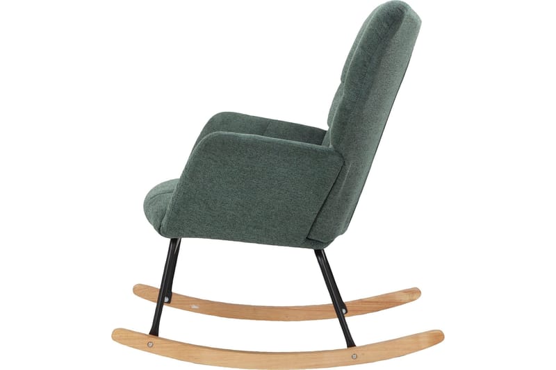 Michikku Gyngestol - Grønn - Møbler - Stoler - Snurrestoler & Gyngestoler