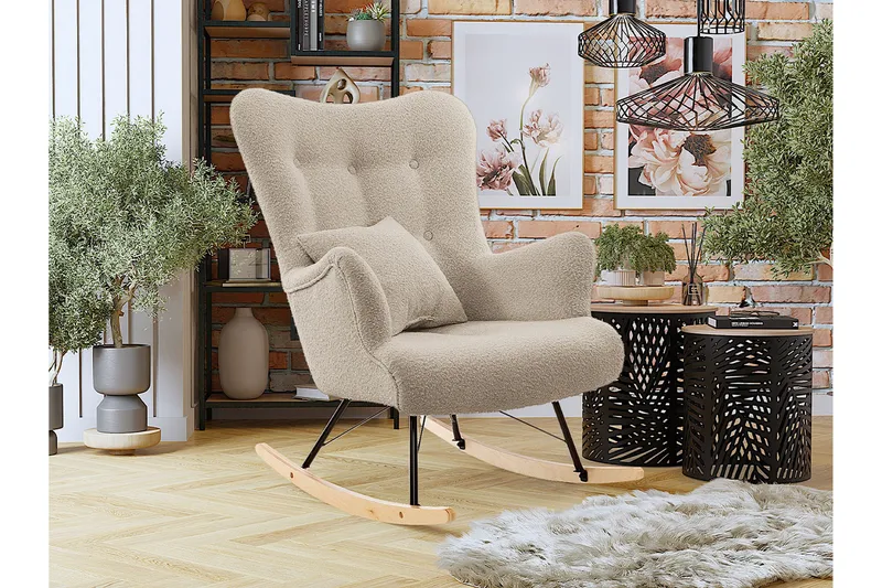 Skandynawski Gyngestol - Møbler - Stoler - Snurrestoler & Gyngestoler