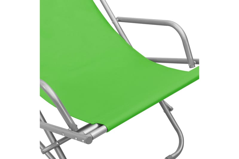 Solstoler 2 stk stål grønn - grønn - Gynestol barn - Snurrestoler & Gyngestoler
