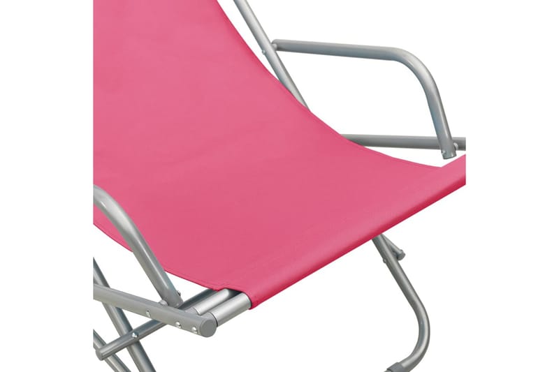 Solstoler 2 stk stål rosa - Rosa - Gynestol barn - Snurrestoler & Gyngestoler