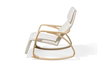 Weston Gyngestol - Beige - Møbler - Stoler - Snurrestoler & Gyngestoler