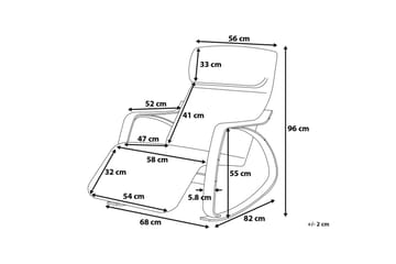 Weston Gyngestol - Beige - Møbler - Stoler - Snurrestoler & Gyngestoler