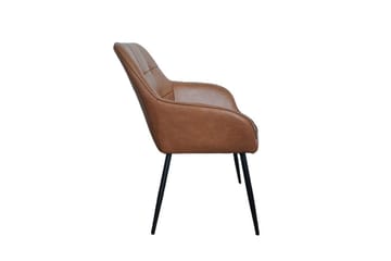 Sonal Lenestol - Cognac - Møbler - Stoler - Spisestuestoler & kjøkkenstoler