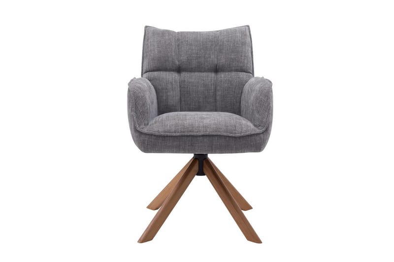 Sonu Lenestol - Grafittgrå - Møbler - Stoler - Spisestuestoler & kjøkkenstoler