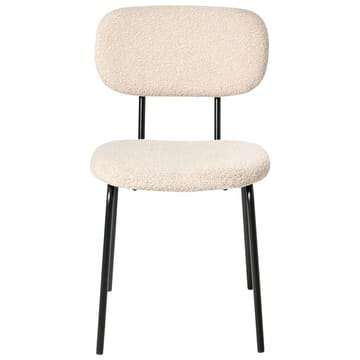 Spisestol Adair 2-pakning - Beige, svart - Møbler - Stoler - Spisestuestoler & kjøkkenstoler