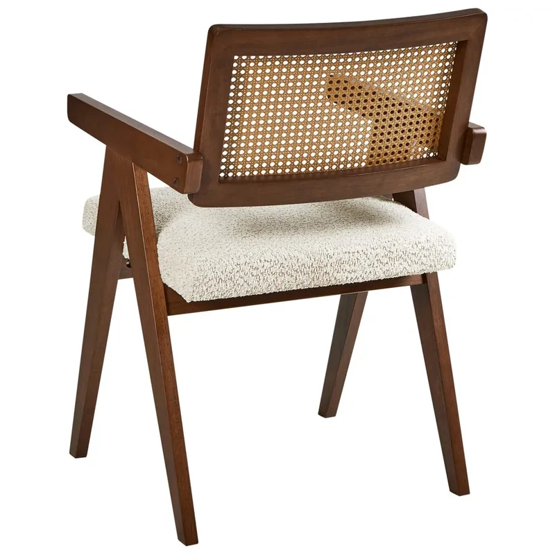 Spisestol Ava 2-pakning - Mørk brun, Beige - Møbler - Stoler - Spisestuestoler & kjøkkenstoler