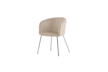 Spisestol Berit - Beige - Møbler - Stoler - Spisestuestoler & kjøkkenstoler