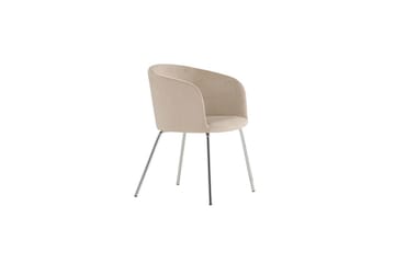 Spisestol Berit - Beige - Møbler - Stoler - Spisestuestoler & kjøkkenstoler