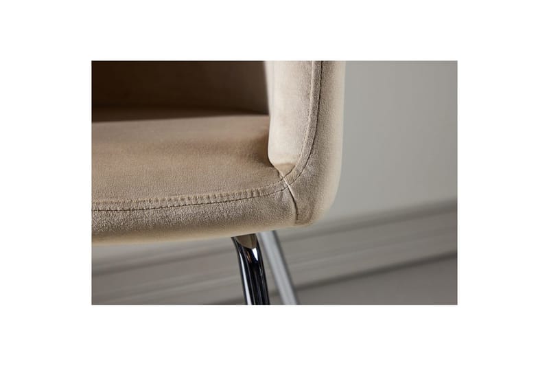 Spisestol Berit - Beige - Møbler - Stoler - Spisestuestoler & kjøkkenstoler