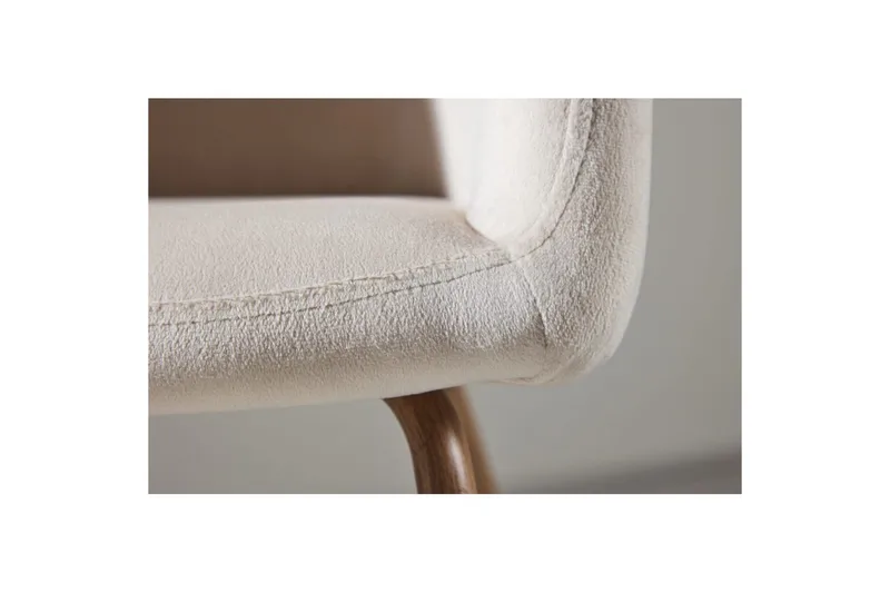 Spisestol Berit - Krem - Møbler - Stoler - Spisestuestoler & kjøkkenstoler