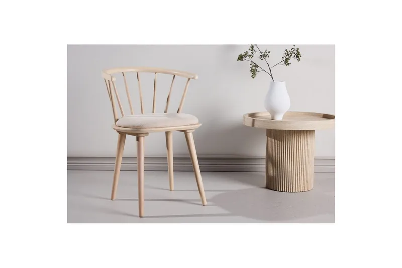 Spisestol Bobby - Beige - Møbler - Stoler - Spisestuestoler & kjøkkenstoler