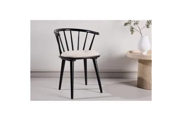 Spisestol Bobby - Svart - Møbler - Stoler - Spisestuestoler & kjøkkenstoler