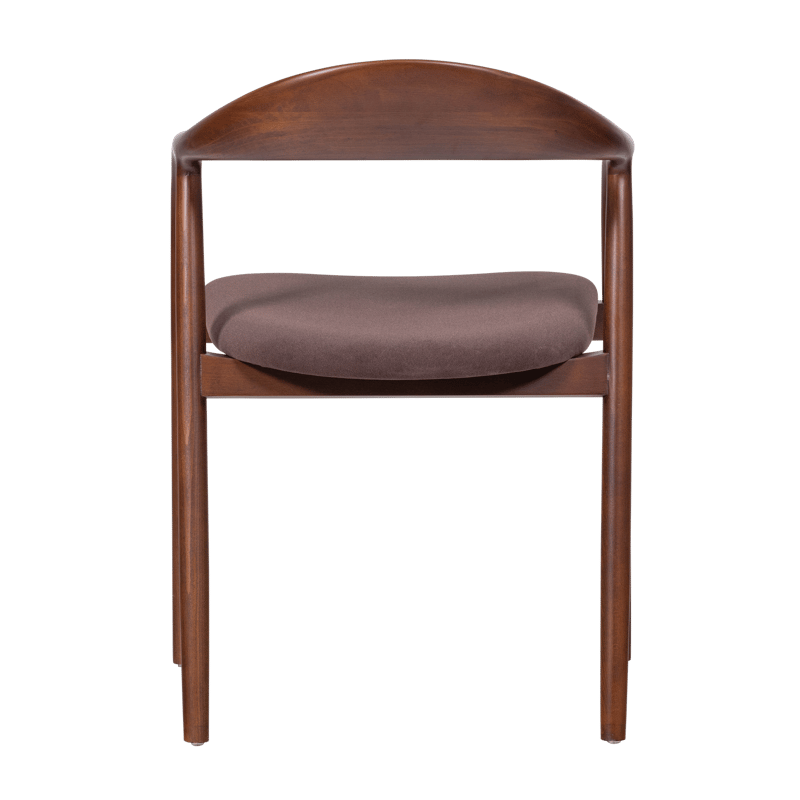 Spisestol Bran med armlener - Brun - Møbler - Stoler - Spisestuestoler & kjøkkenstoler