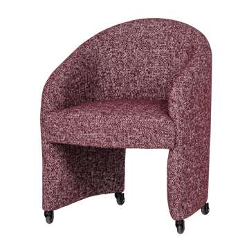 Spisestol Cordo - Bordeaux - Møbler - Stoler - Spisestuestoler & kjøkkenstoler