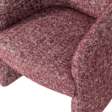 Spisestol Cordo - Bordeaux - Møbler - Stoler - Spisestuestoler & kjøkkenstoler