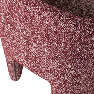 Spisestol Cordo - Bordeaux - Møbler - Stoler - Spisestuestoler & kjøkkenstoler