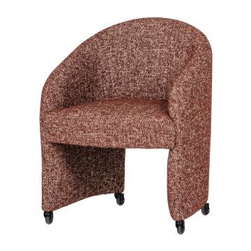 Spisestol Cordo - Rustbrun - Møbler - Stoler - Spisestuestoler & kjøkkenstoler