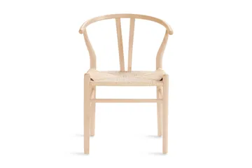 Spisestol Dastoori - Hvitlasert / Eik / Tre / Natur - Møbler - Stoler - Spisestuestoler & kjøkkenstoler