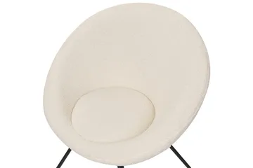 Spisestol Floby ll - Hvit, Svart - Møbler - Stoler - Lenestoler