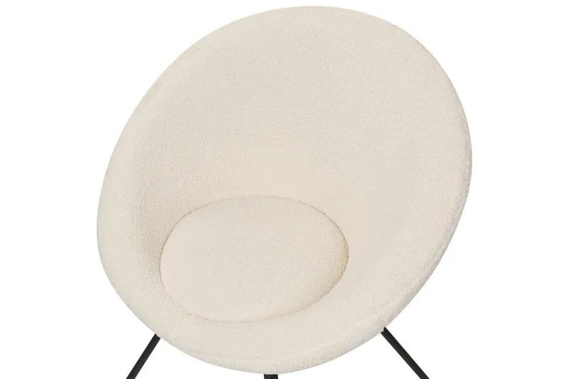 Spisestol Floby ll - Hvit, Svart - Møbler - Stoler - Lenestoler