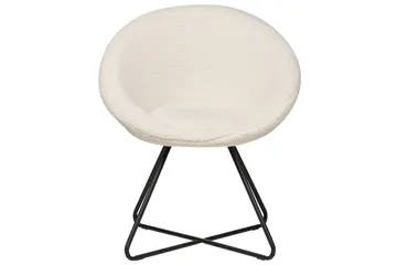 Spisestol Floby ll - Hvit, Svart - Møbler - Stoler - Lenestoler