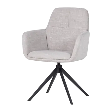 Spisestol Grant med snurrefunksjon - Natur melange - Møbler - Stoler - Karmstol