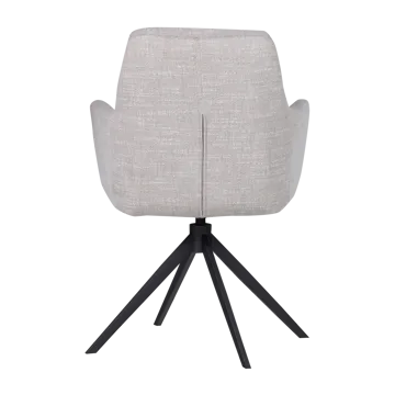 Spisestol Grant med snurrefunksjon - Natur melange - Møbler - Stoler - Karmstol