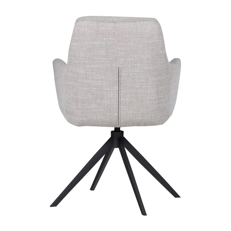 Spisestol Grant med snurrefunksjon - Natur melange - Møbler - Stoler - Karmstol