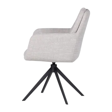 Spisestol Grant med snurrefunksjon - Natur melange - Møbler - Stoler - Karmstol