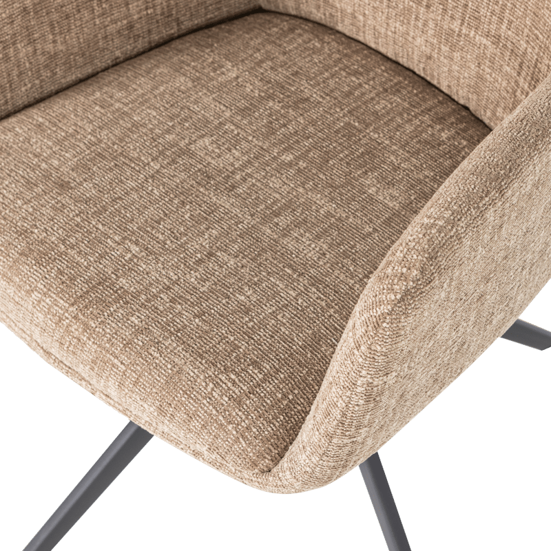 Spisestol Grant med snurrefunksjon - Sand melange - Møbler - Stoler - Karmstol