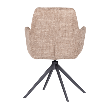 Spisestol Grant med snurrefunksjon - Sand melange - Møbler - Stoler - Karmstol