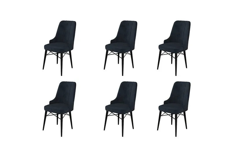 Spisestol Jandela Antrasitt / Svart, Antrasitt / Svart