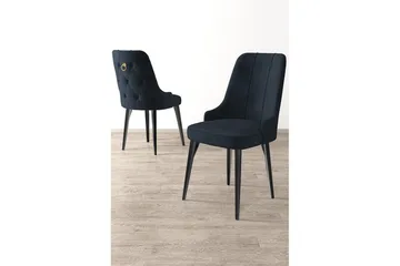 Spisestol Jebi Antrasitt / Svart - Antrasitt / Svart - Møbler - Stoler - Spisestuestoler & kjøkkenstoler