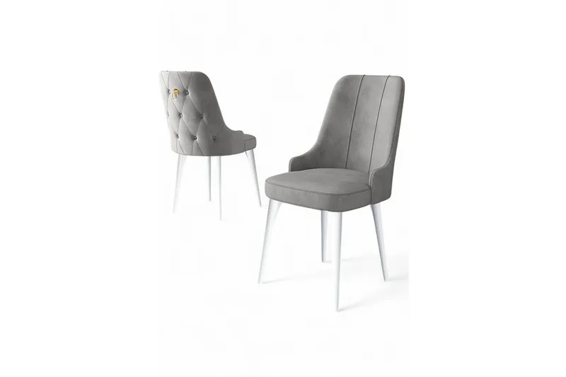 Spisestol Jebi Grå / Hvit, Grå / Hvit