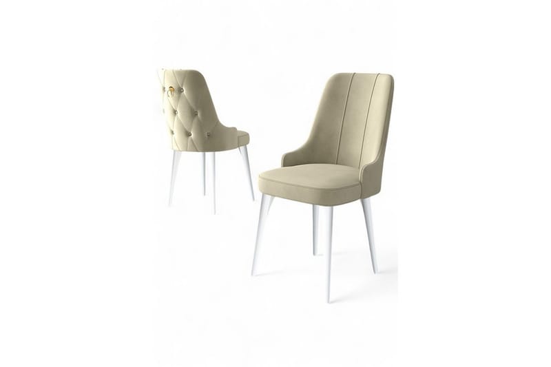 Spisestol Jebi Krem / Hvit, Krem / Hvit