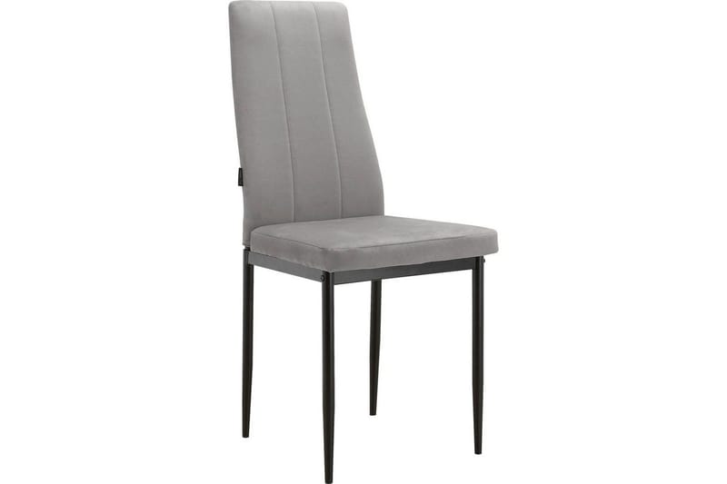 Spisestol Kelly Grå, Fløyel, Grå, Fløyel