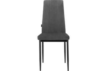 Spisestol Kelly Svart, PU - Svart, PU - Møbler - Stoler - Spisestuestoler & kjøkkenstoler