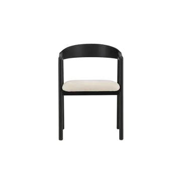 Spisestol Langøen - Svart - Møbler - Stoler - Spisestuestoler & kjøkkenstoler