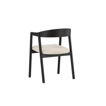 Spisestol Langøen - Svart - Møbler - Stoler - Spisestuestoler & kjøkkenstoler