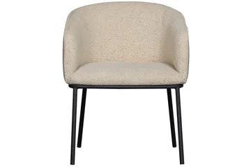 Spisestol Leon - Naturlig Melange - Møbler - Stoler - Karmstol