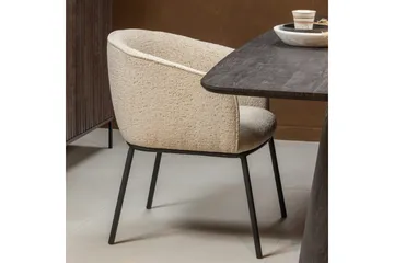 Spisestol Leon - Naturlig Melange - Møbler - Stoler - Karmstol