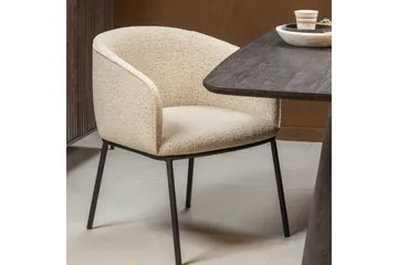 Spisestol Leon - Naturlig Melange - Møbler - Stoler - Karmstol