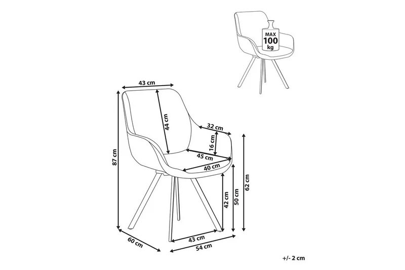 Spisestol Marcellus - Møbler - Stoler - Spisestuestoler & kjøkkenstoler