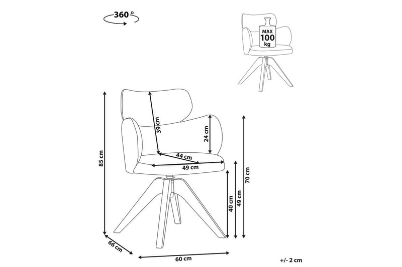 Spisestol Marcy - Møbler - Stoler - Lenestoler