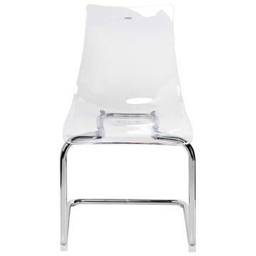Spisestol Marshall 2-pakning - Transparent, S ølv - Møbler - Stoler - Spisestuestoler & kjøkkenstoler