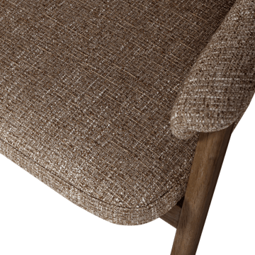 Spisestol med armlener Tunar - Brun melange - Møbler - Stoler - Karmstol