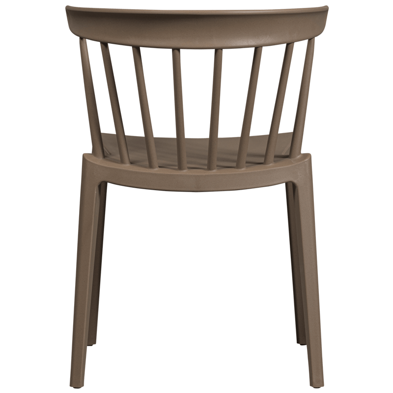 Spisestol med spiler Bliss utendørs - Brun melange - Møbler - Stoler - Spisestuestoler & kjøkkenstoler