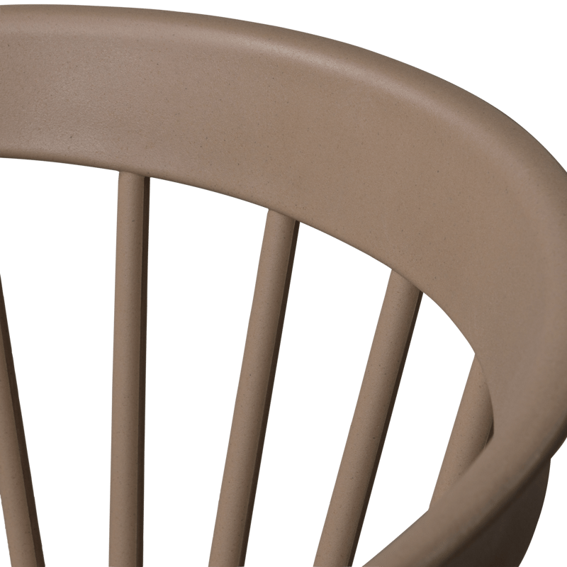 Spisestol med spiler Bliss utendørs - Brun melange - Møbler - Stoler - Spisestuestoler & kjøkkenstoler