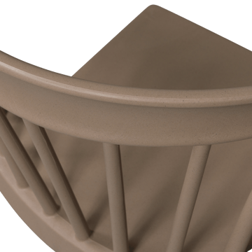 Spisestol med spiler Bliss utendørs - Brun melange - Møbler - Stoler - Spisestuestoler & kjøkkenstoler