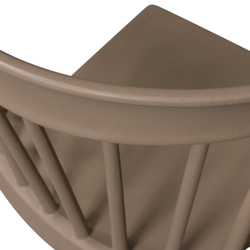 Spisestol med spiler Bliss utendørs - Brun melange - Møbler - Stoler - Spisestuestoler & kjøkkenstoler